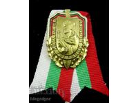 Emblemă 40 ani Trupele de Graniță-BMA-Grănicerească - Panglică