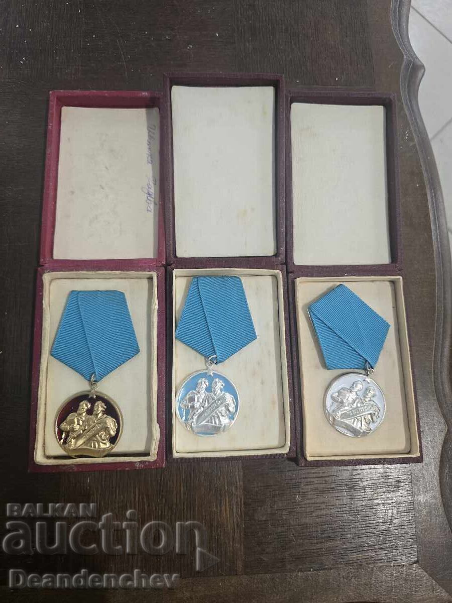 Βουλγαρία Τάγμα Κύριλλου και Μεθόδιου 1-2-3 βαθμού