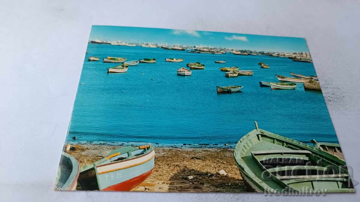 Ταχυδρομική κάρτα Tripoli View from the Sea 1981