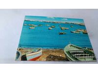 Postcard Tripoli View from the Sea 1981