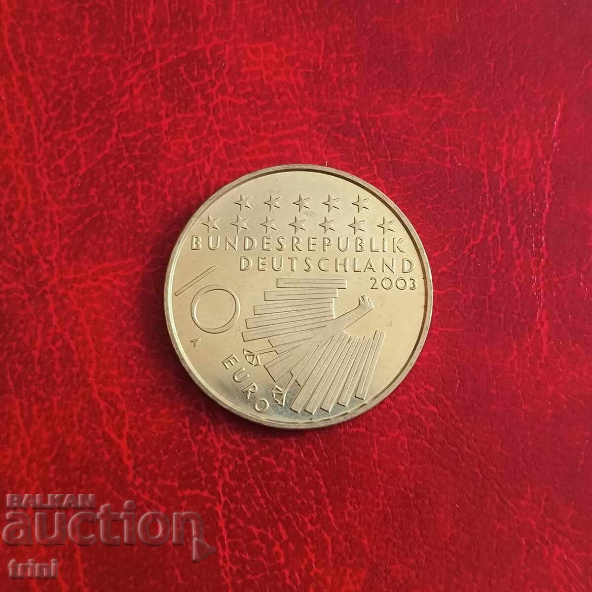 Germania 10 euro 2003 Revolta din Berlin