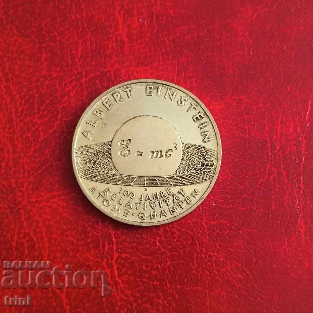 Germany 10 Euro 2005 Einstein's Theory of Relativity with price 55.00 BGN | € 28.12