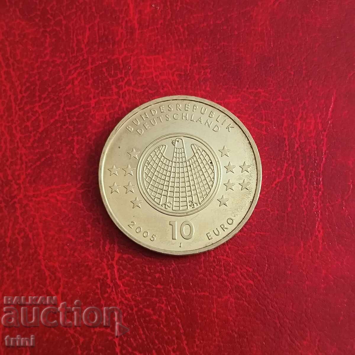 Germany 10 Euro 2005 Einstein's Theory of Relativity
