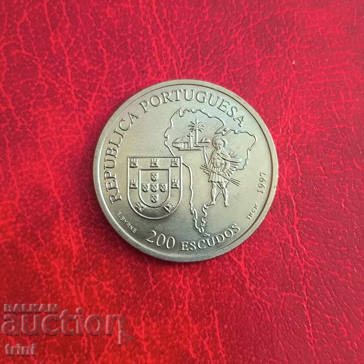 Πορτογαλία 200 εσκούδος 1997 Χοσέ ντε Ανχιέτα