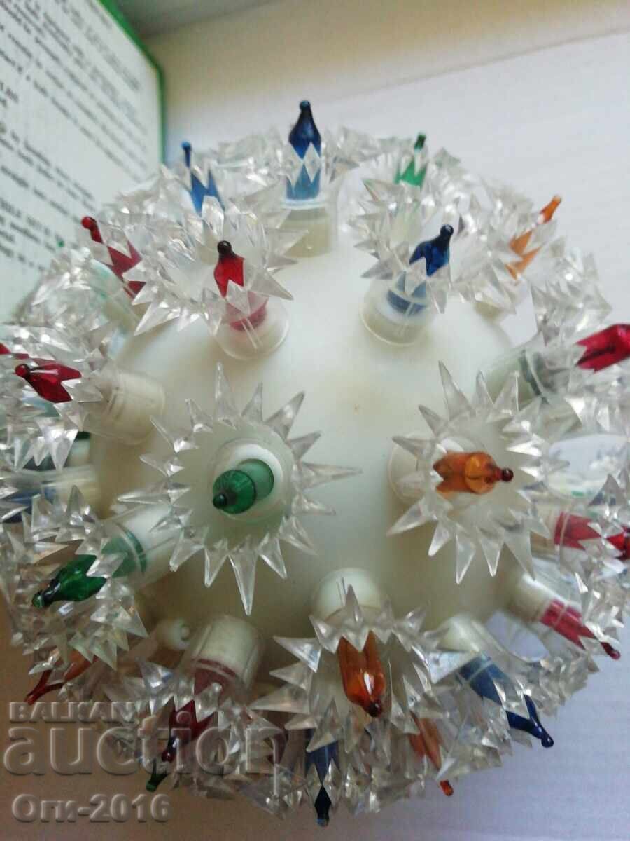 Διακοσμητική φωτιζόμενη μπάλα 60-λαμπάκια