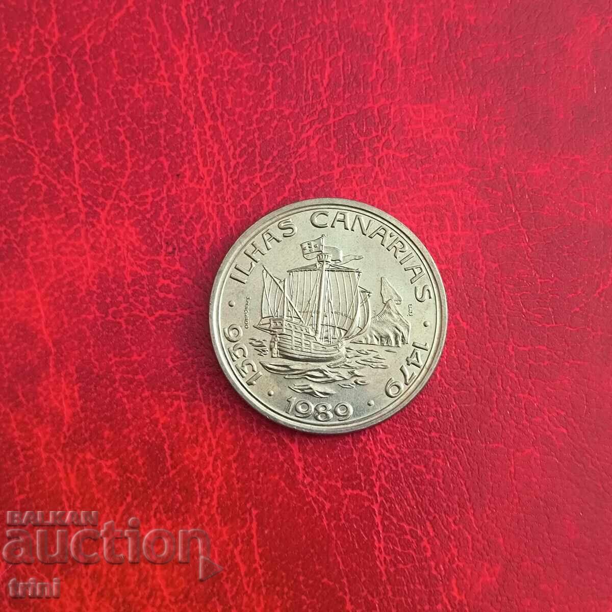 Πορτογαλία 100 εσκούδος 1989 Κανάρια Νησιά με τιμή 9.00 BGN | € 4.60