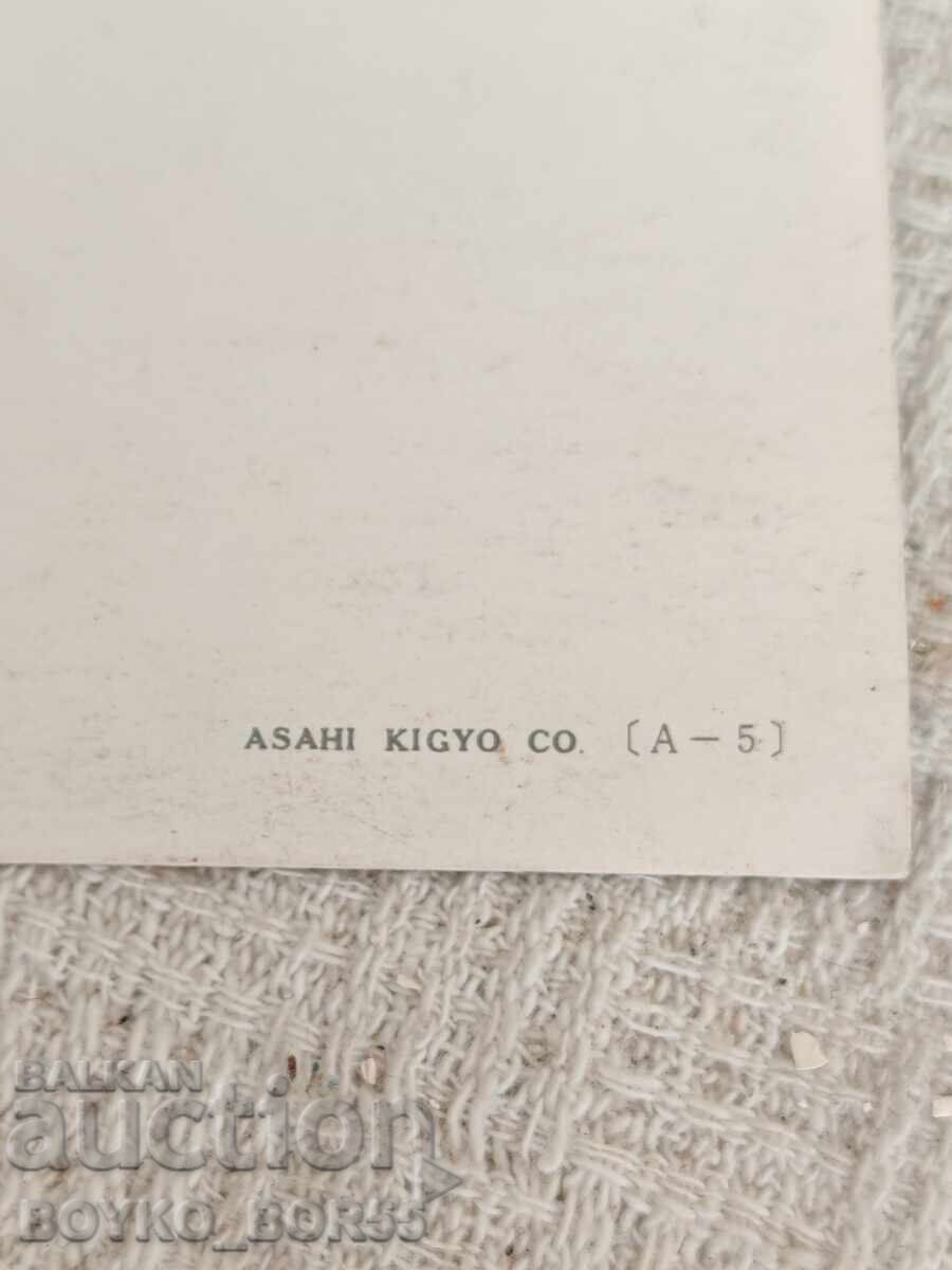 Παράδοση Αυθεντική Ιαπωνική Στερεοσκοπική Καρτ-ποστάλ Στερεοφωνική Καρτ-ποστάλ 1970s