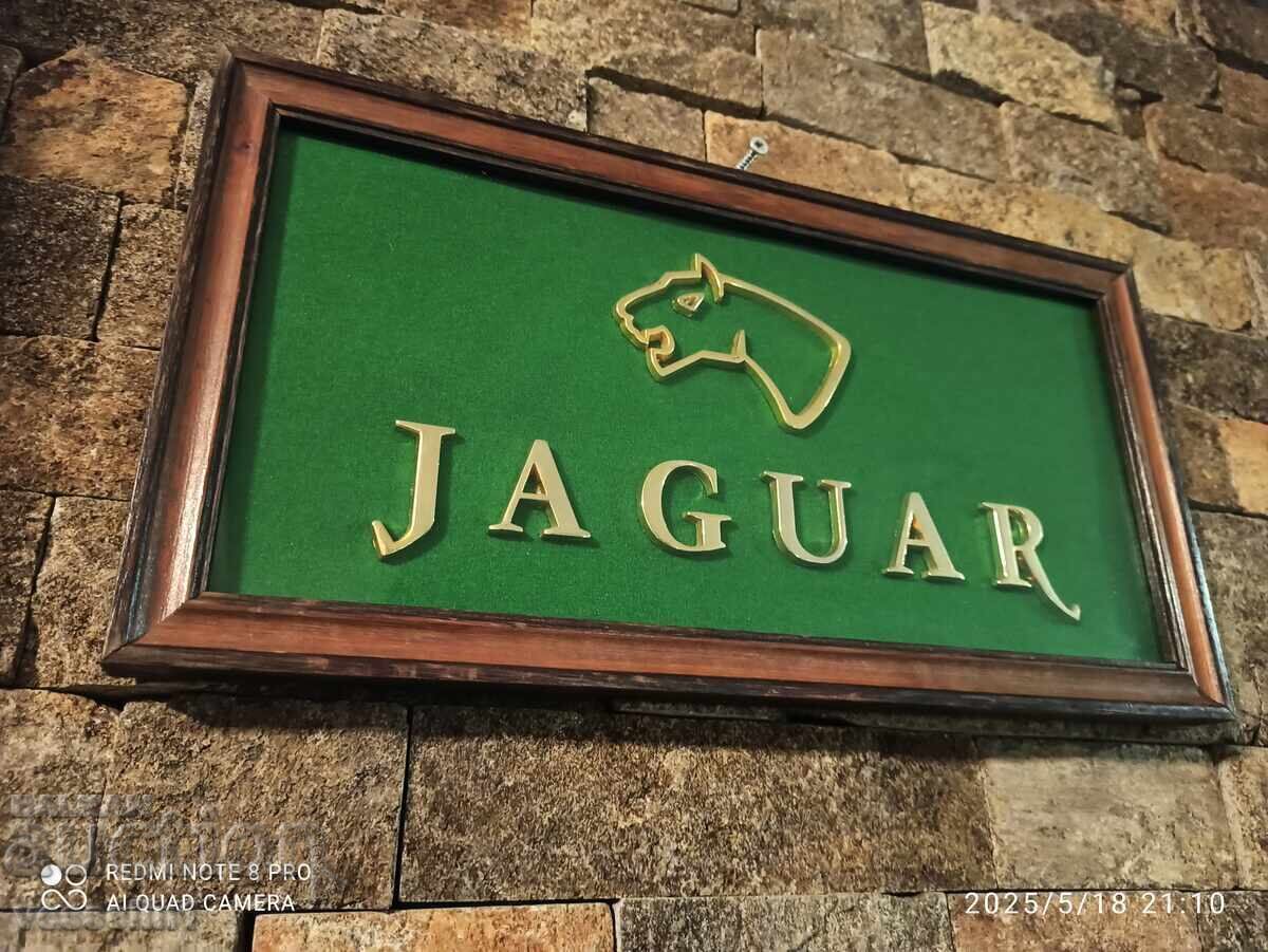 Old cabinet advertisement for the Jaguar car brand - 6