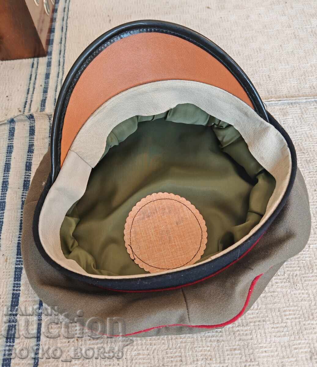 Livrarea Șapcă de ofițer a Armatei Bulgare, nouă, nefolosită