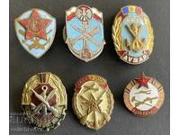 41115 ΔΟΣΟ 6 znaka na Σοσιαλιστικές χώρες Βουλγαρία Πολωνία