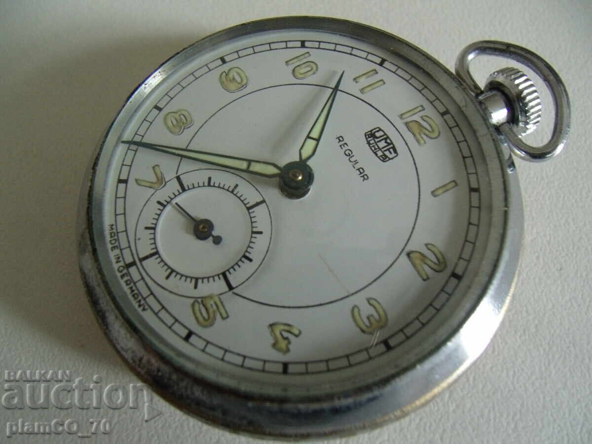 Δημοπρασία №*8055 παλιό τσεπητικό ρολόι - UMF RUHLA REGULAR