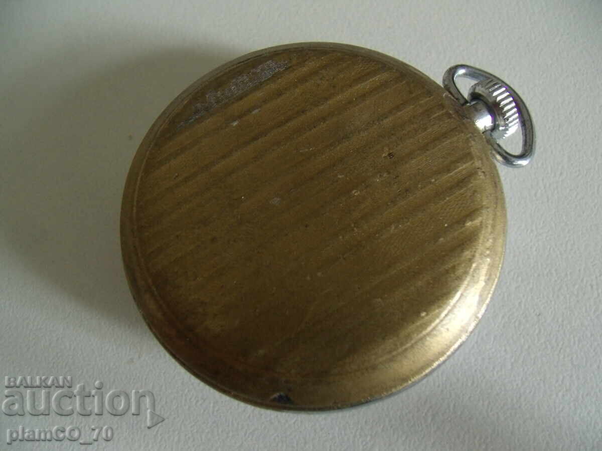 Παράδοση №*8055 παλιό τσεπητικό ρολόι - UMF RUHLA REGULAR