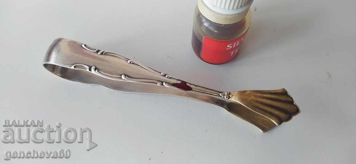 Clește antic din argint, aurit - 6