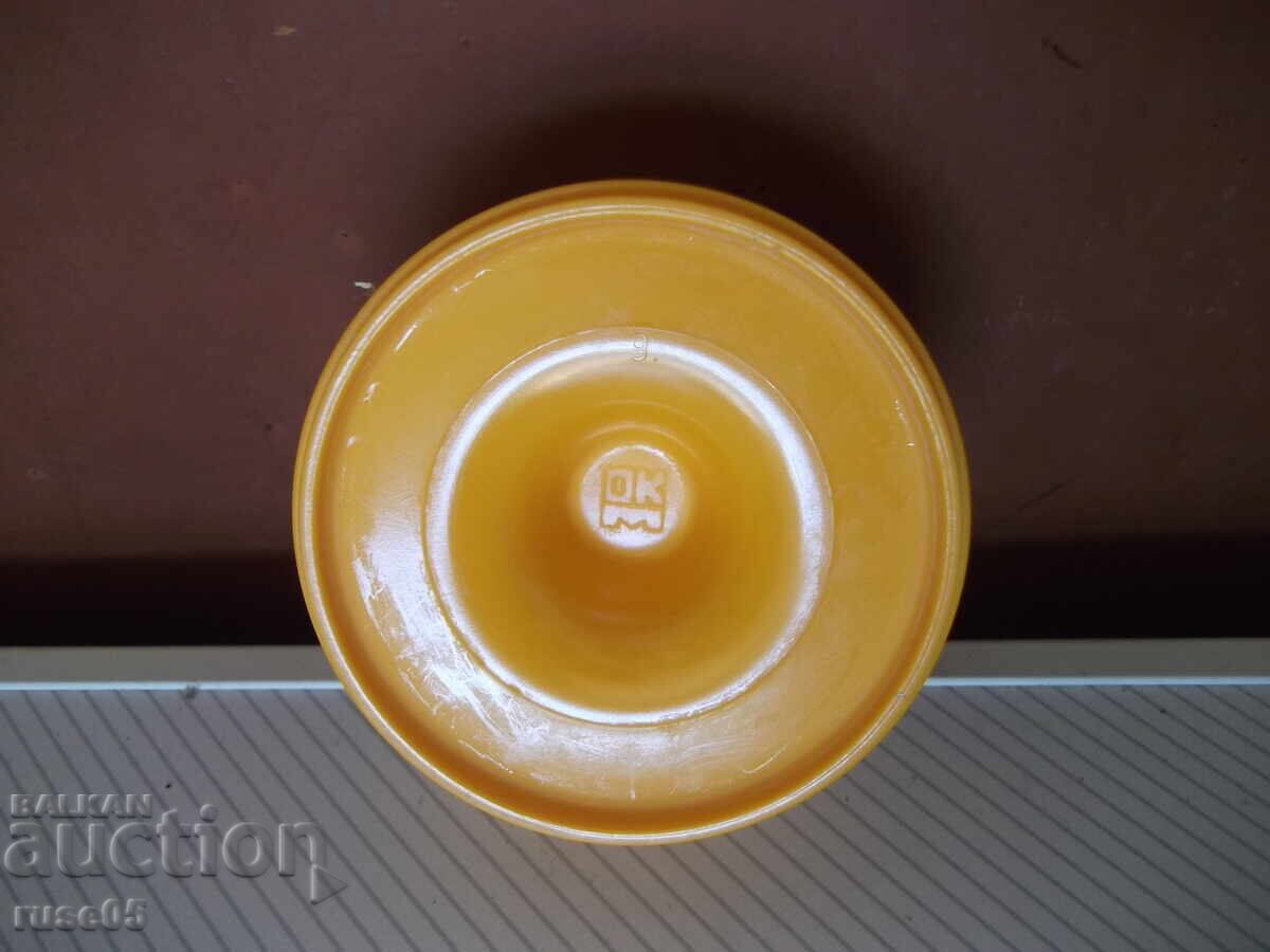 Δημοπρασία Σταχτοδοχείο κίτρινο πλαστικό