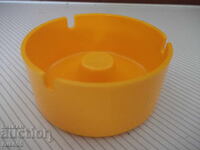 Σταχτοδοχείο κίτρινο πλαστικό