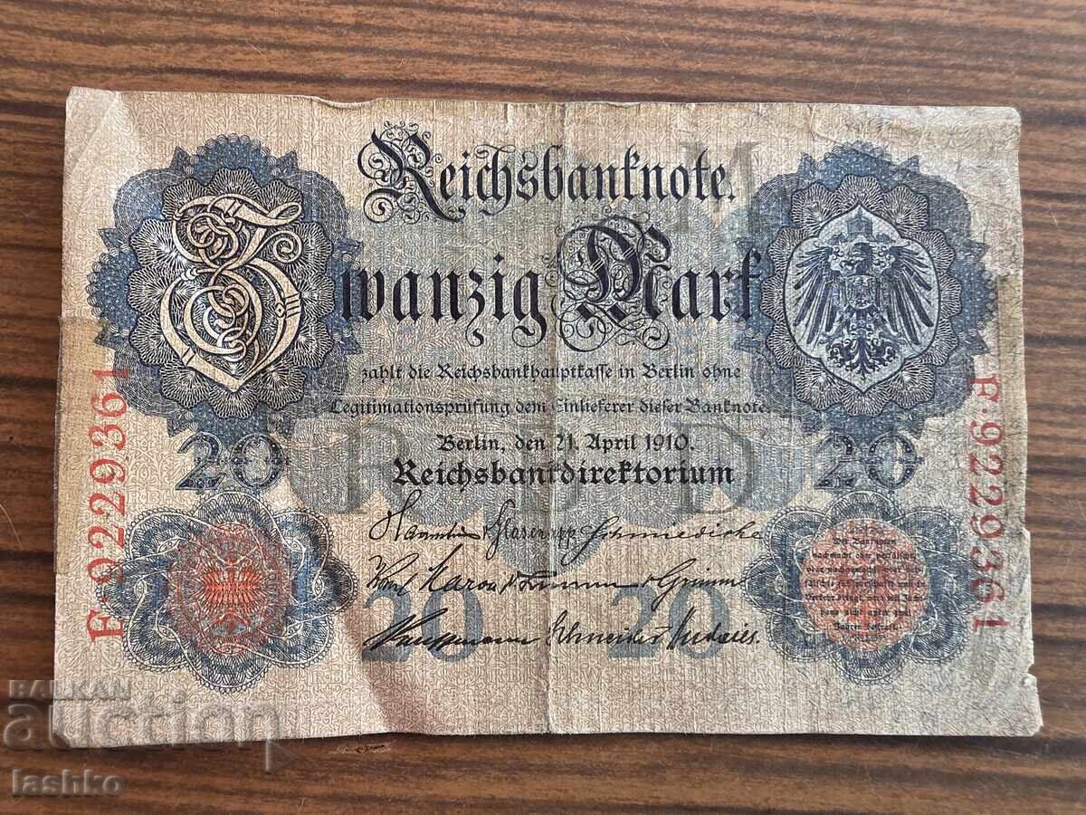 20 марки1910 20 марки1910