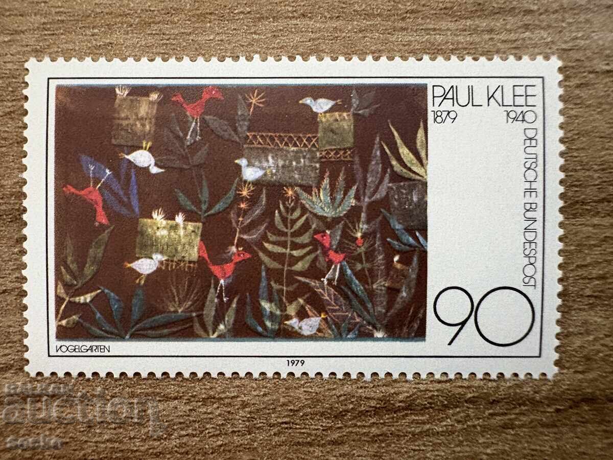 ФРГ/ГФР - 100 г. от рождението на Паул Клее... (1979) MNH ФРГ/ГФР - 100 г. от рождението на Паул Клее... (1979) MNH