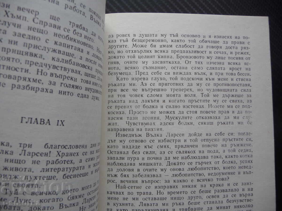 Морският вълк Джек Лондон плаване приключения класика с цена 0.80 лв. | € 0.41 Морският вълк Джек Лондон плаване приключения класика с цена 0.80 лв. | € 0.41