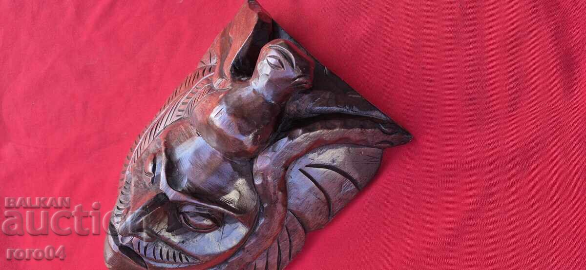 MASCA VECHE DIN LEMN - 7