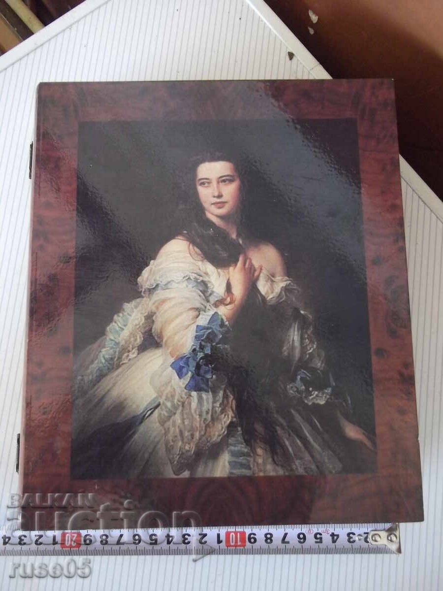 Cutie din lemn cu aplicație - 6 Cutie din lemn cu aplicație - 6