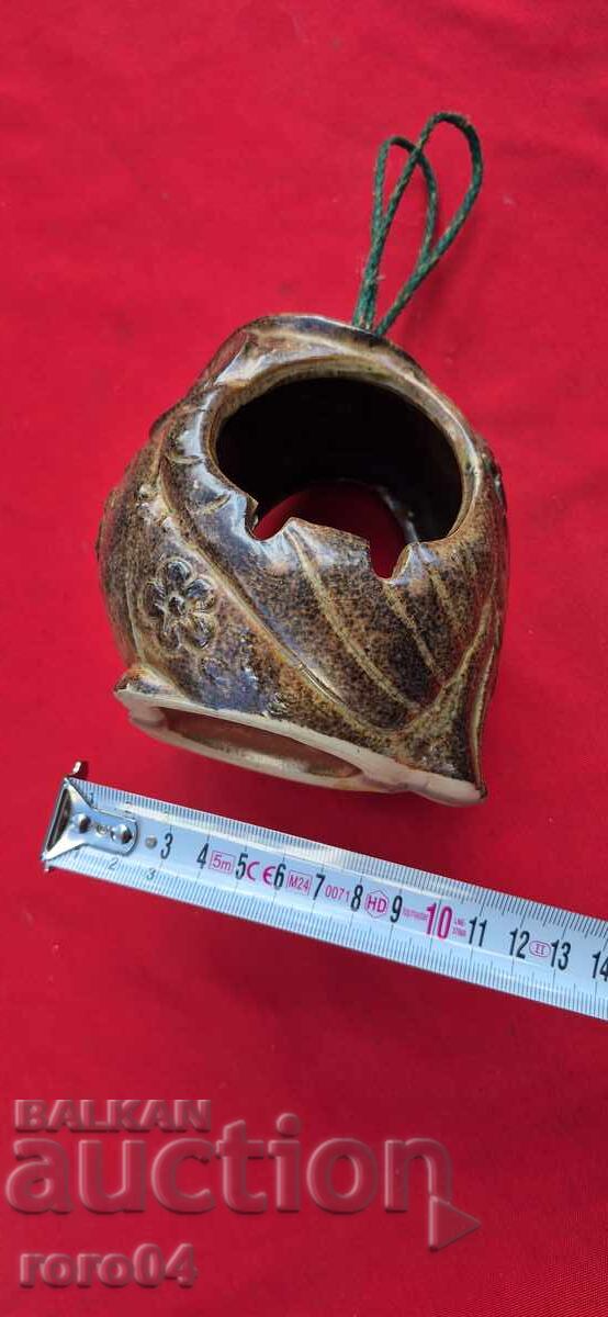 СТАР ЯПОНСКИ КЕРАМИЧЕН ПЕПЕЛНИК - 7 СТАР ЯПОНСКИ КЕРАМИЧЕН ПЕПЕЛНИК - 7