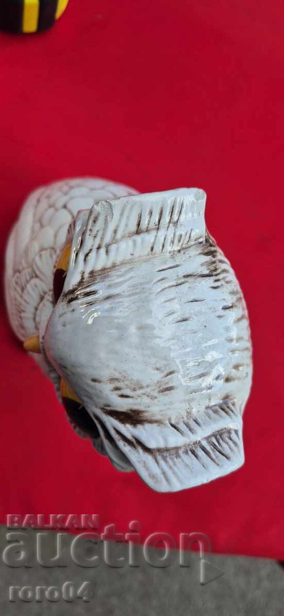 Доставка на СТАРА ПОРЦЕЛАНОВА СОВА - МАРКИРАНА