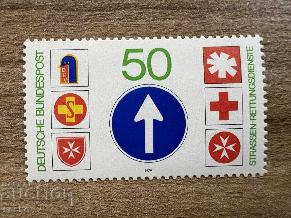 West Germany - Road Rescue Services (1979) MNH