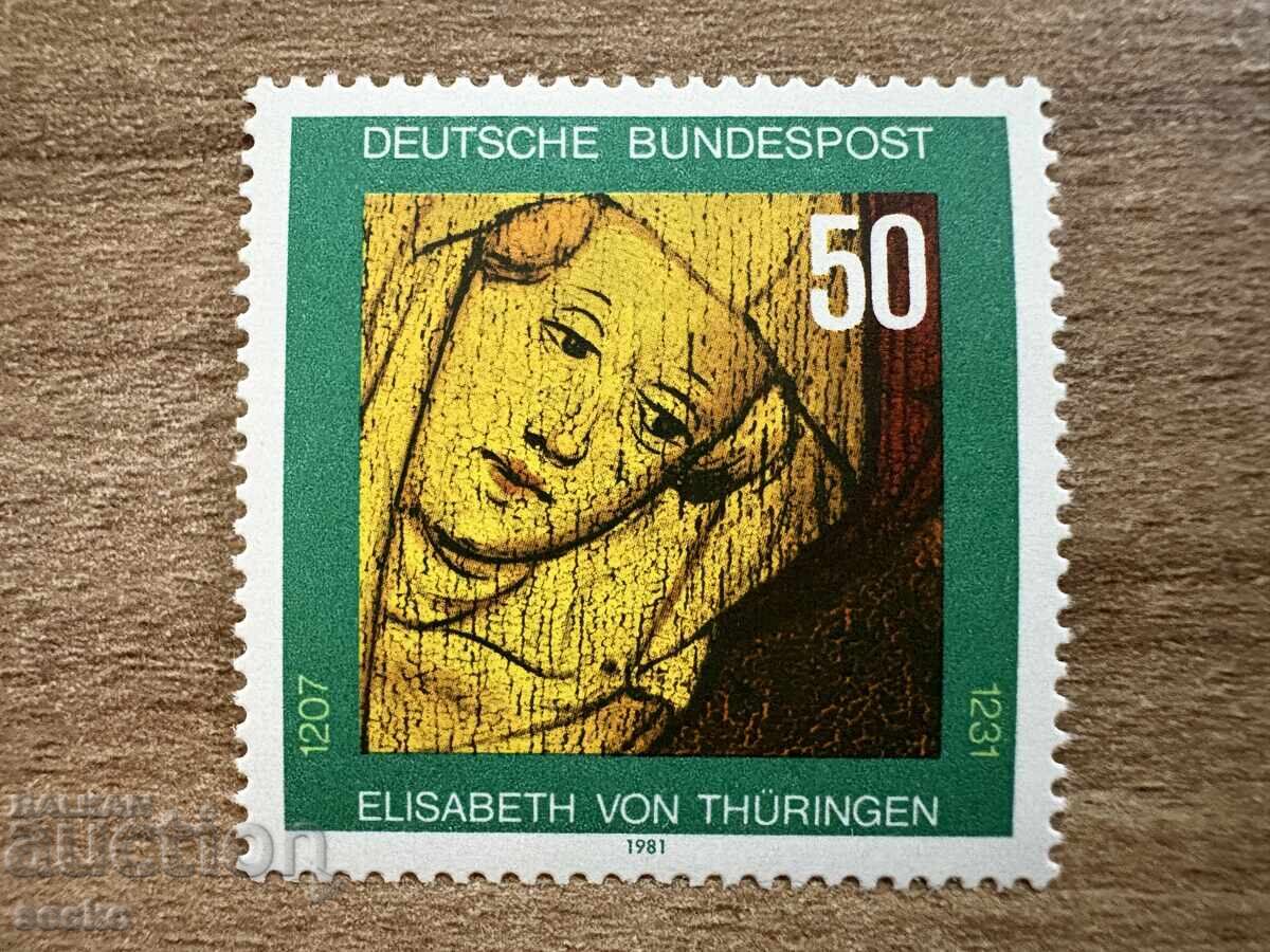 RFG/RGF - Sfânta Elisabeta de Turingia (1981) MNH