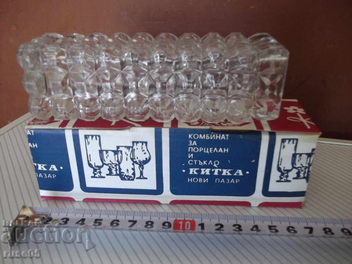 New square glass vase New square glass vase