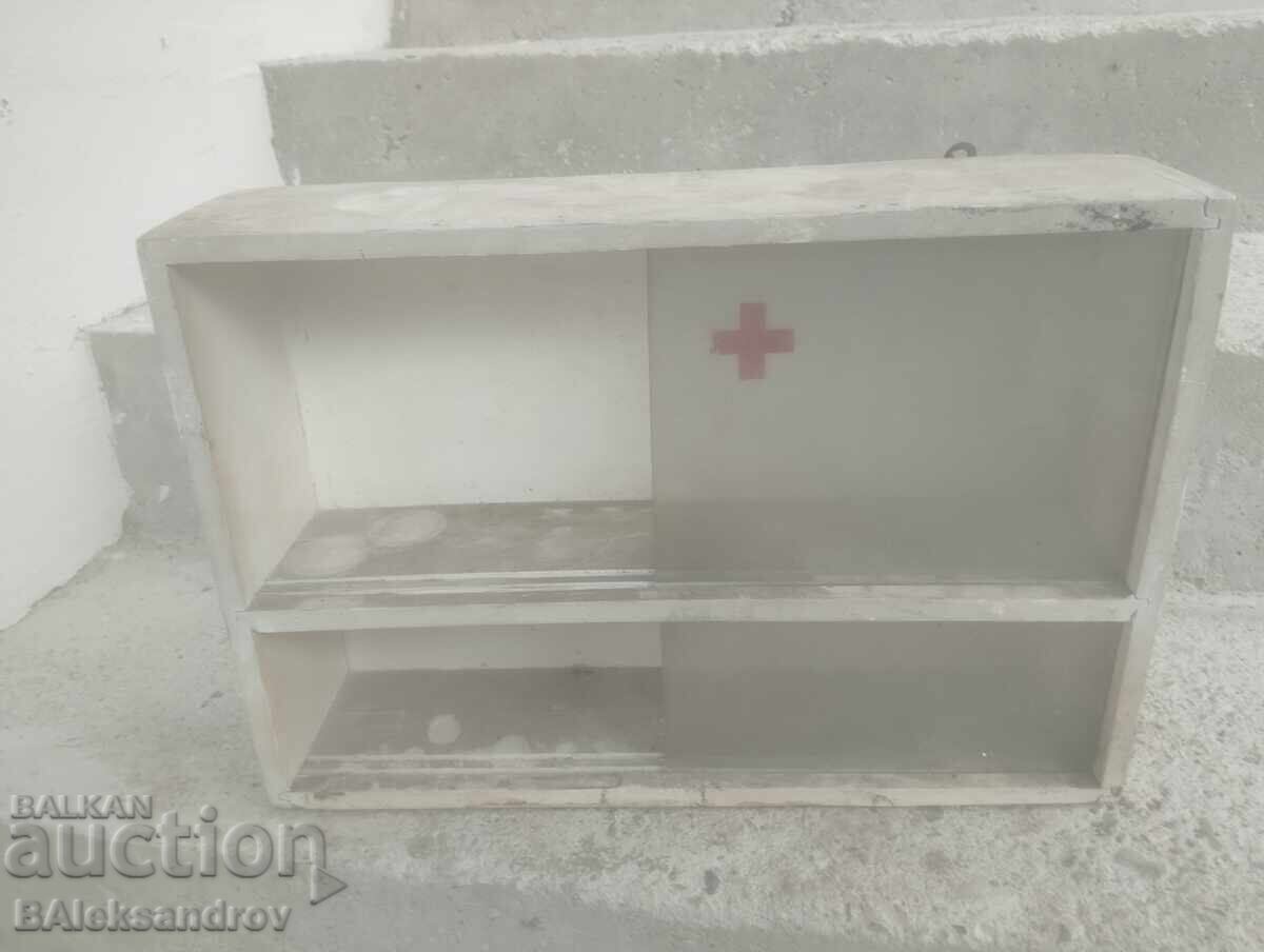 Delivery of Old wooden medicine cabinet from the socialist era