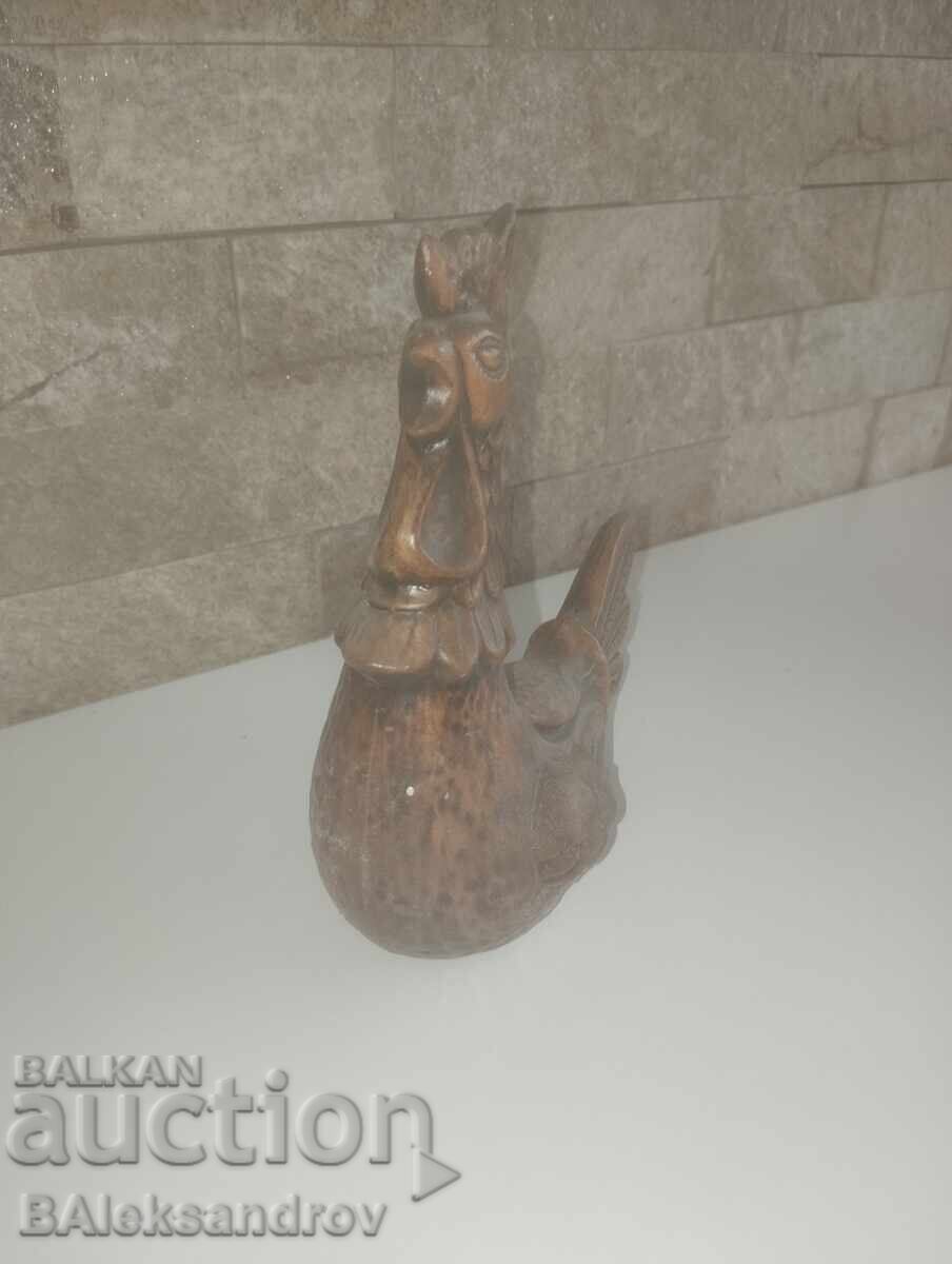 Δημοπρασία Κεραμικό πουλί, που μιμείται ξυλόγλυπτο Δημοπρασία Κεραμικό πουλί, που μιμείται ξυλόγλυπτο