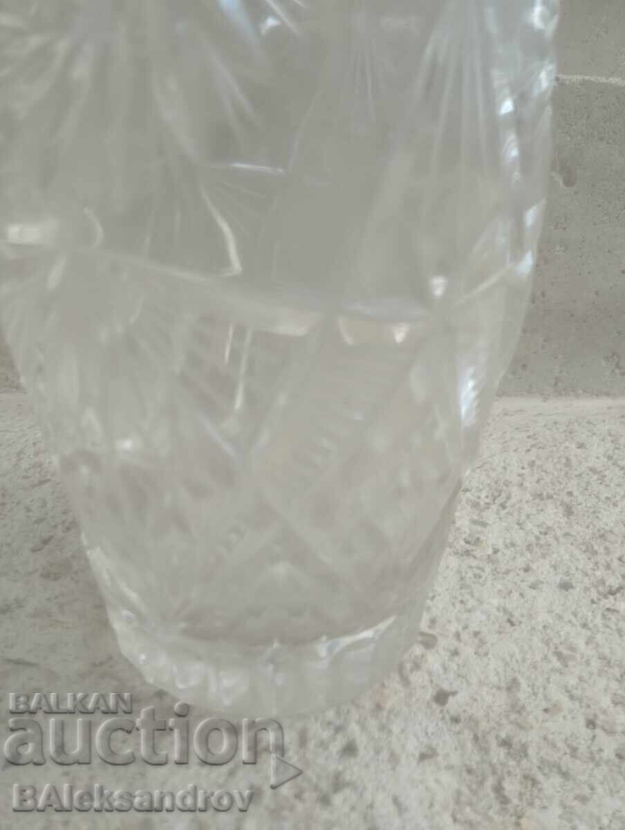 Livrarea Vază mare, grea, din cristal