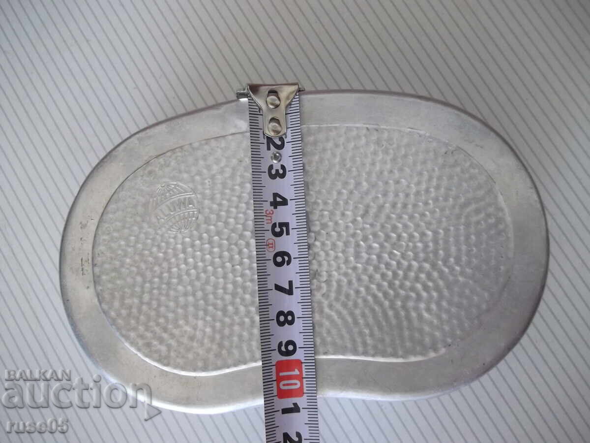 "ALUVA" aluminum food box from the socialist era with price 10.00 BGN | € 5.11