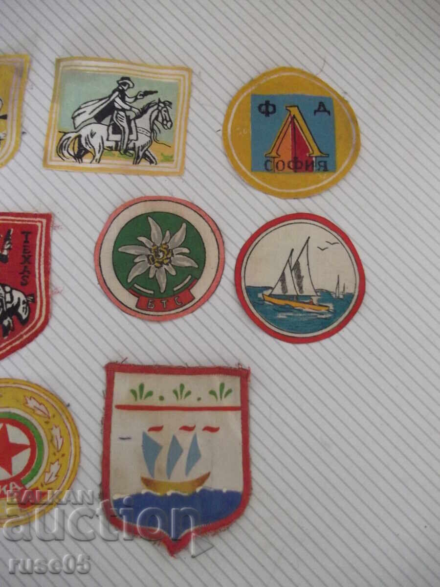 Auction  Lot of 11 sew-on emblems