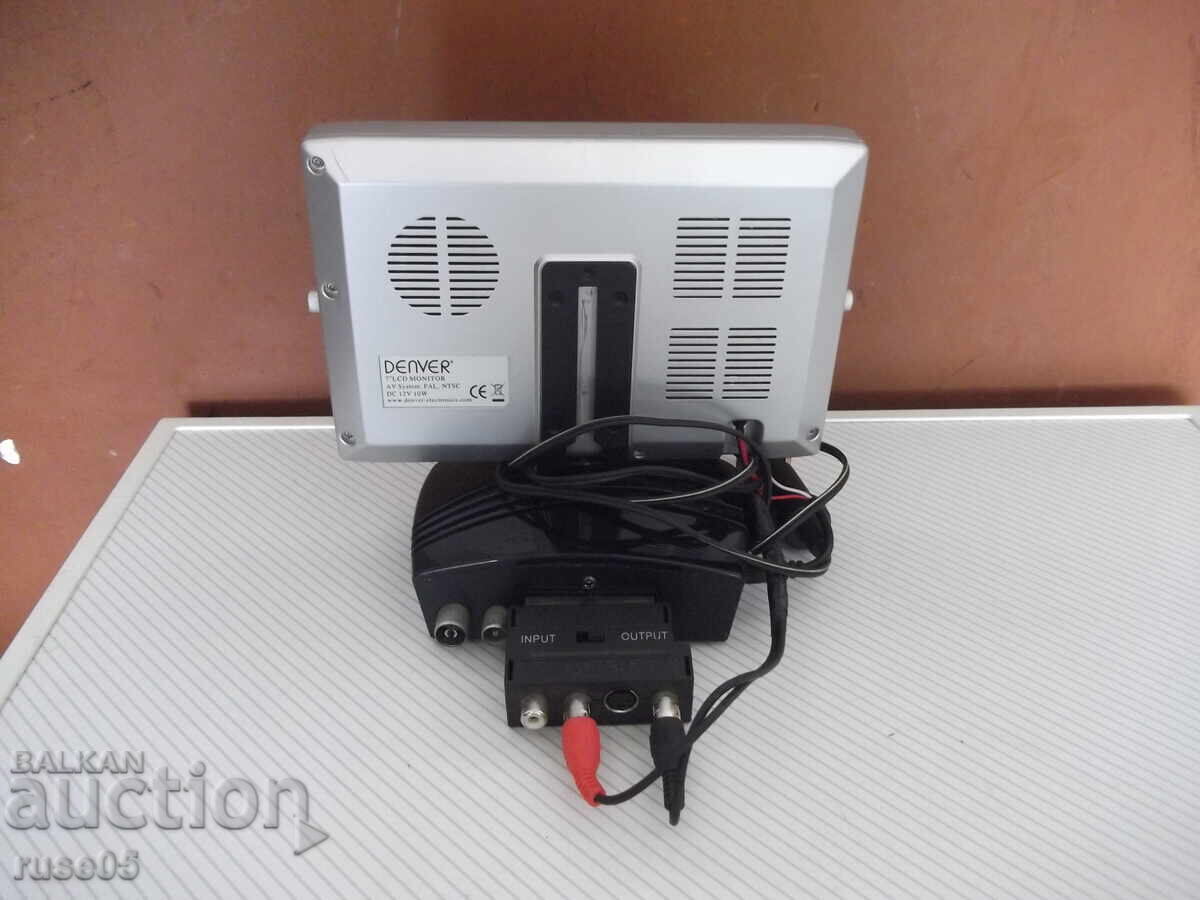 Licitație Televizor *DENVER 7"* funcțional