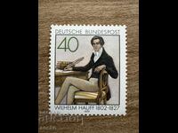West Germany - 150th Anniversary of the Death of Wilhelm Hauff (1977) MNH