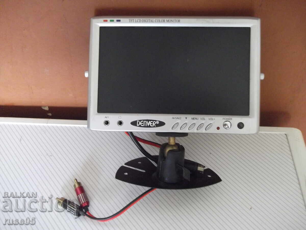 Televizor *DENVER 7"* funcțional - 1 cu preț 50.00 BGN | € 25.56