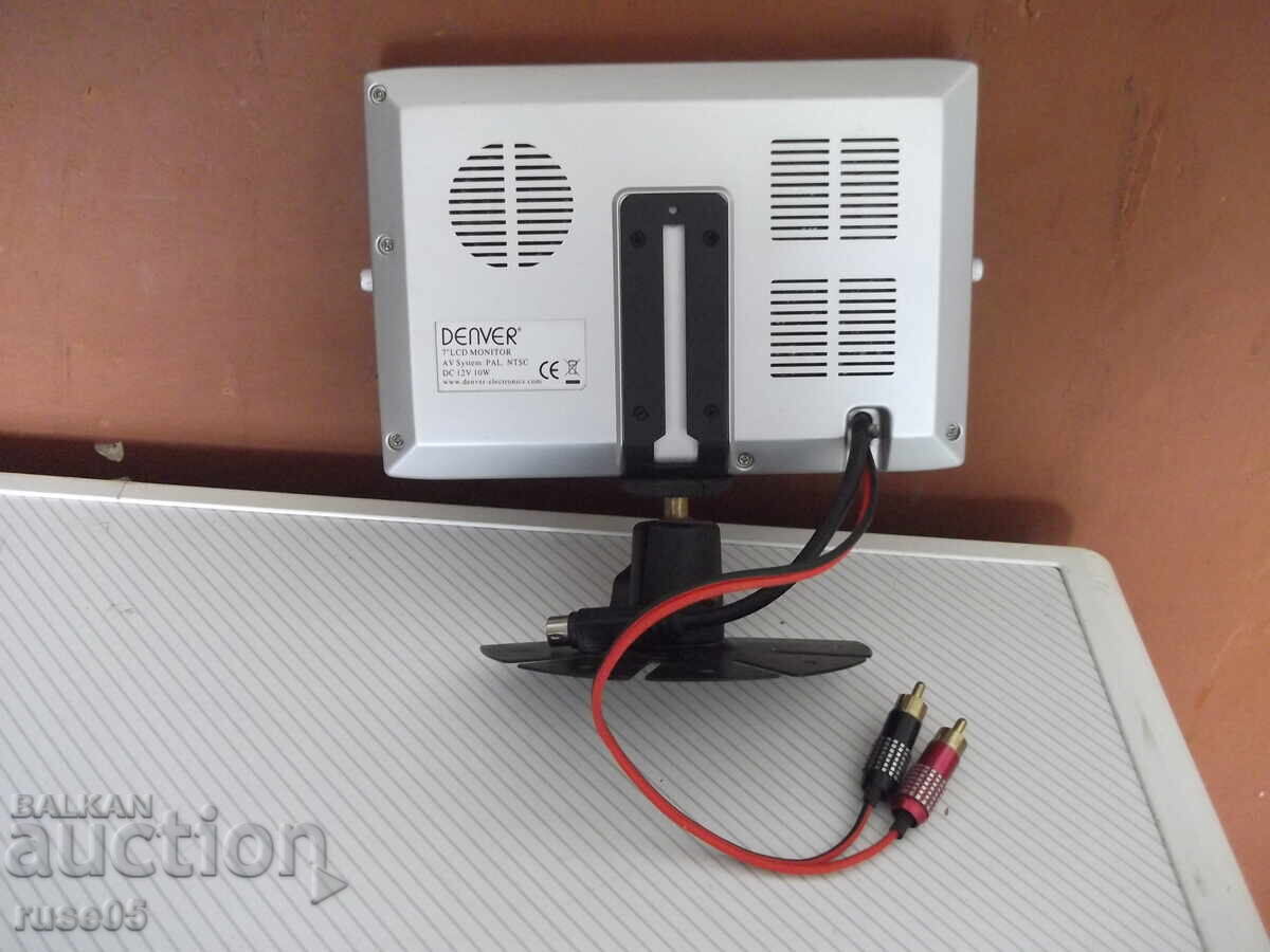 Licitație Televizor *DENVER 7"* funcțional - 1