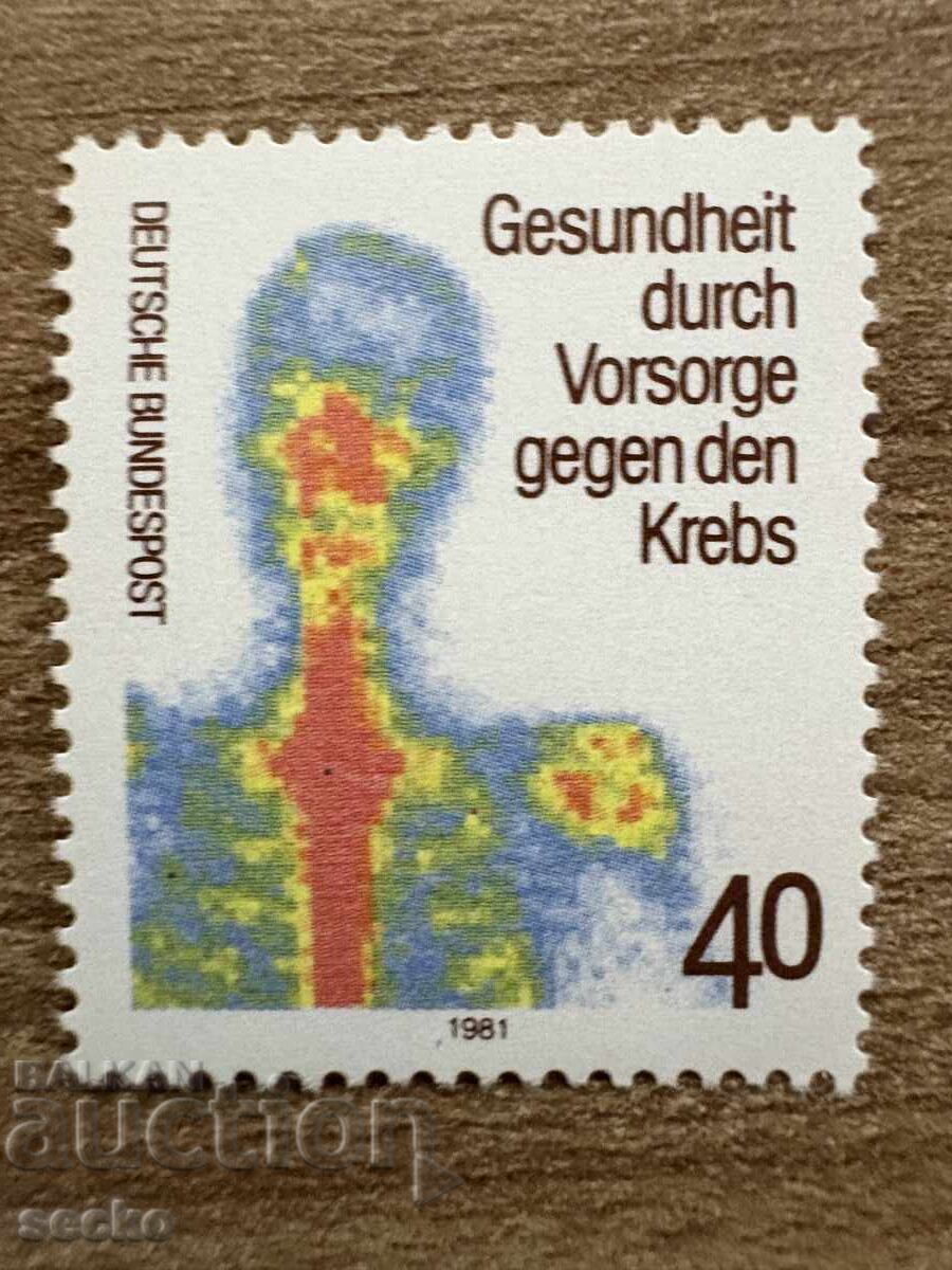 RFG/RGF - Lupta împotriva cancerului (1981) MNH