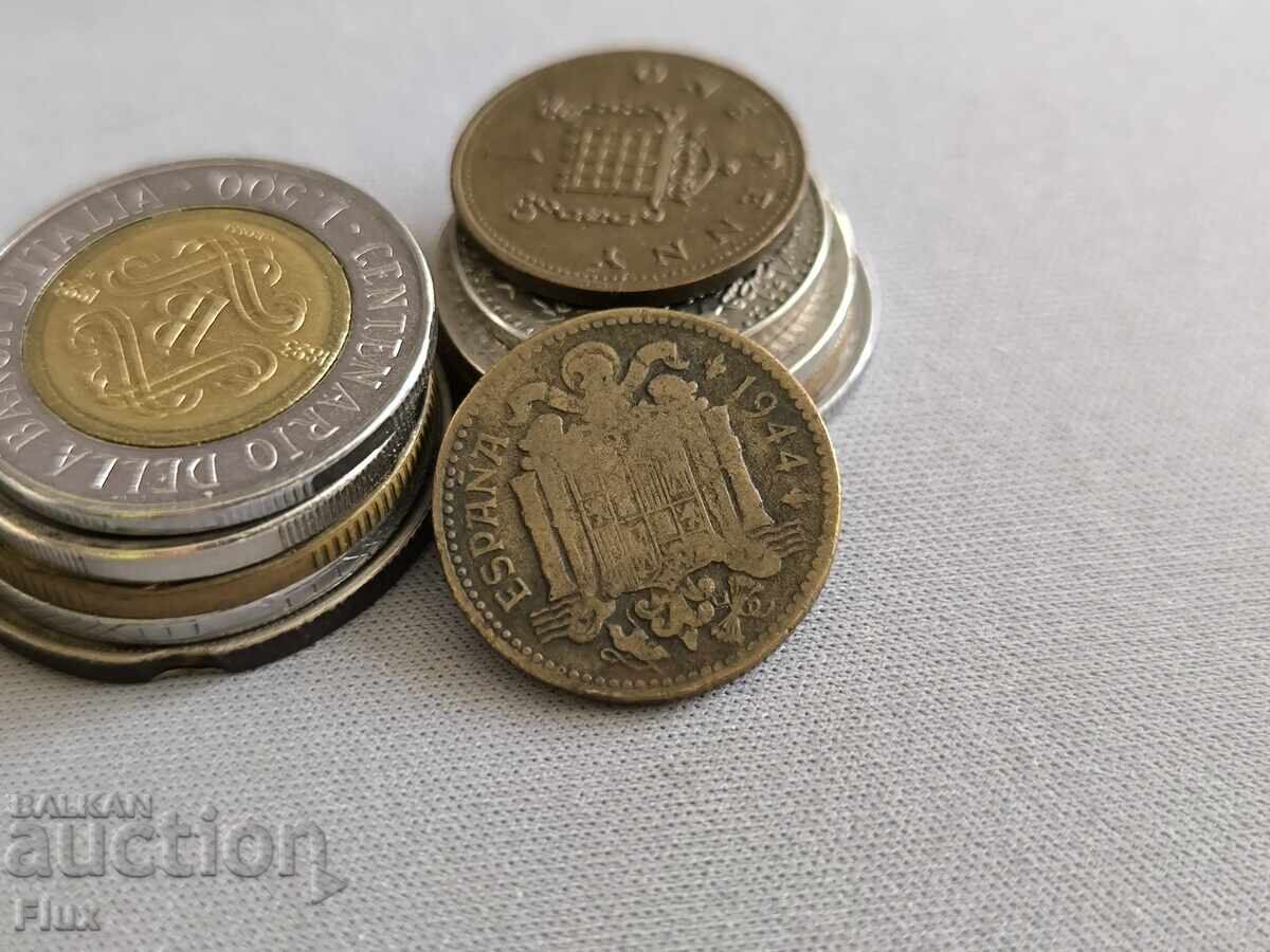 Coin - Spain - 1 peseta | 1944 with price 1.50 BGN | € 0.77 Coin - Spain - 1 peseta | 1944 with price 1.50 BGN | € 0.77