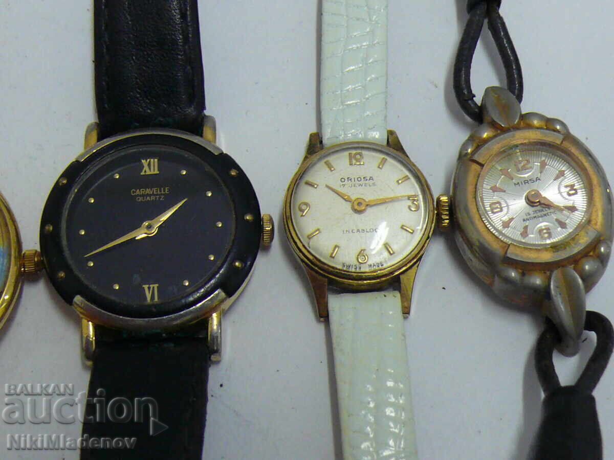 Auction Lot of women's wristwatches, mechanical and quartz Auction Lot of women's wristwatches, mechanical and quartz