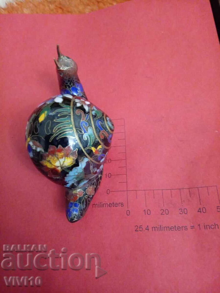 Старинна фигурка емаил, клазоне с цена 40.00 лв. | € 20.45