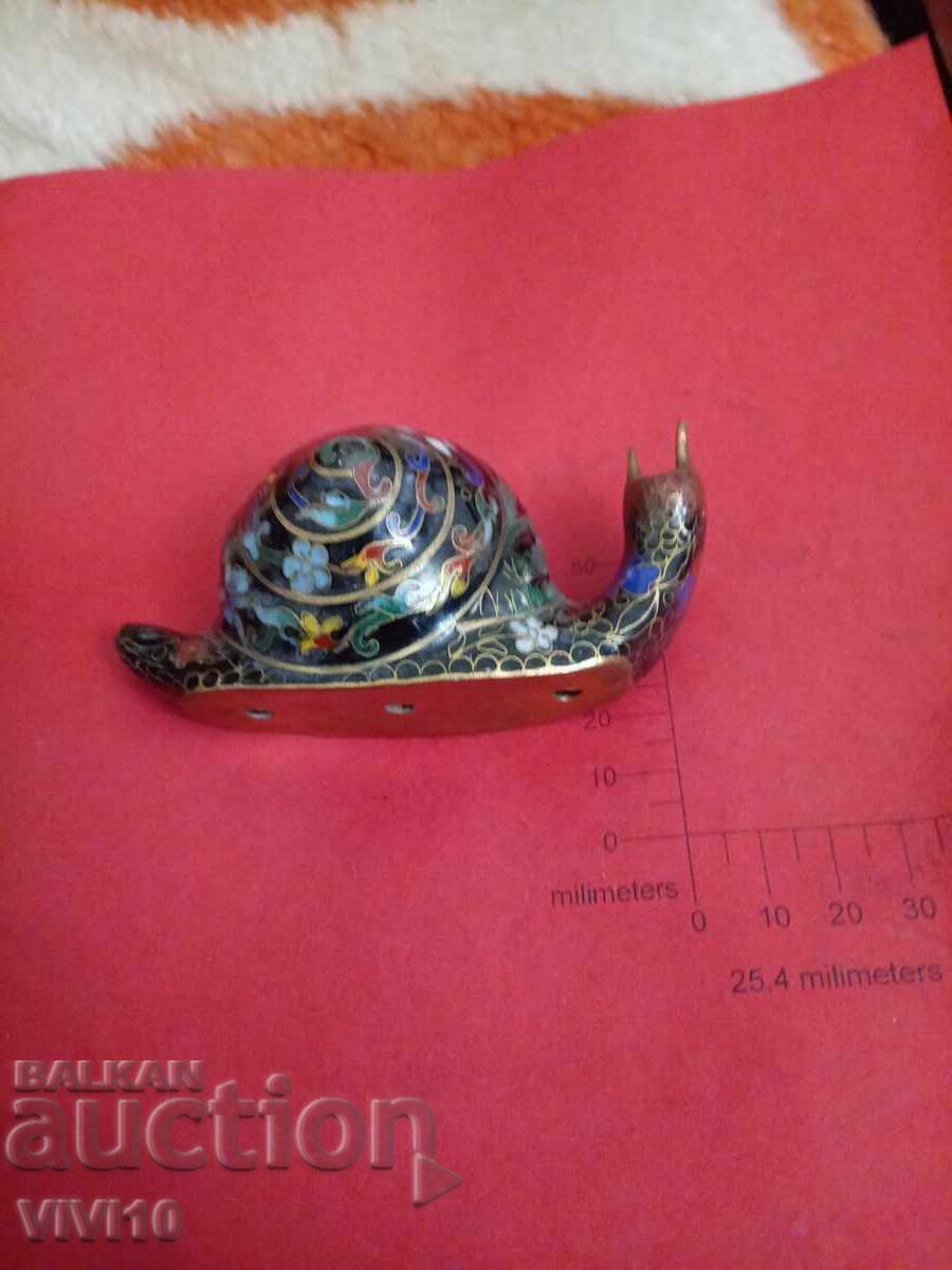 Аукцион Старинна фигурка емаил, клазоне