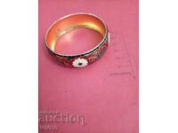 Старинна гривна емаил,клазоне