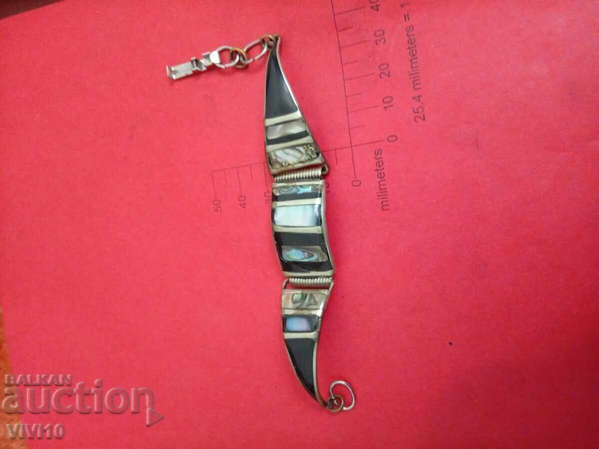 Antique bracelet enamel and mother-of-pearl with price 50.00 BGN | € 25.56