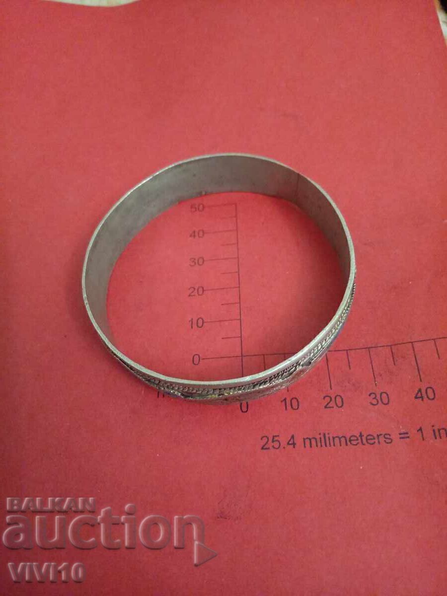 Antique enameled bracelet