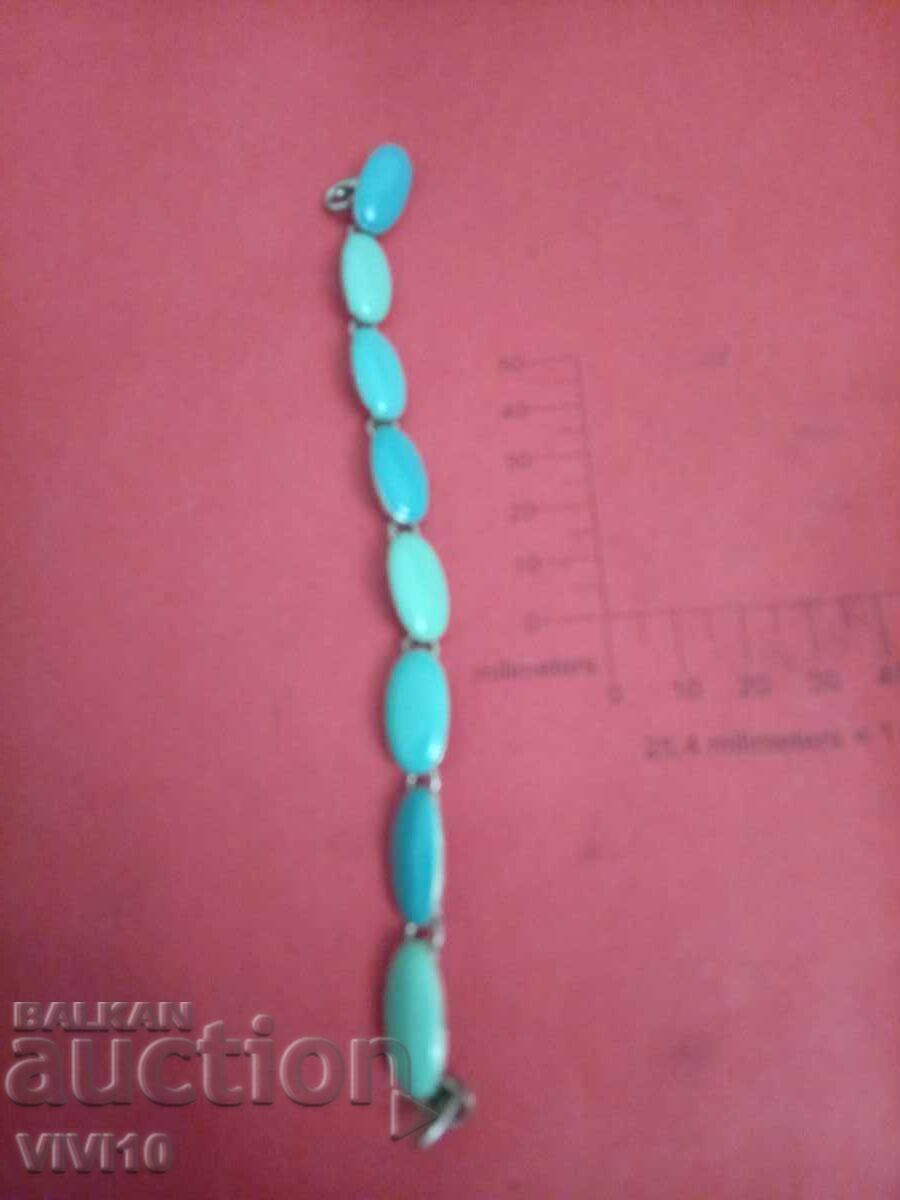 Antique enameled bracelet