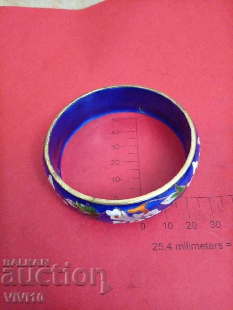 Brățară veche emailată