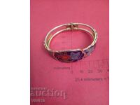 Старинна гривна емаил, клазоне