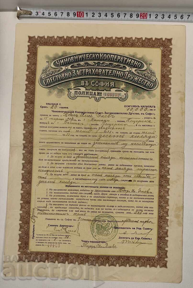 1931 ΣΟΦΙΑ ΠΑΛΑΙΑ ΜΕΤΟΧΗ ΜΕΤΟΧΕΣ ΕΓΓΡΑΦΟ ΜΕΡΙΔΙΟ ΟΜΟΛΟΓΟ